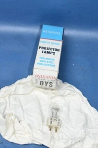 DYS DYV Bombilla de Proyección de Fotos LÁMPARA Proyector Sylvania 120V 600W De Colección Nuevo de Lote Antiguo - Imagen 1 de 4