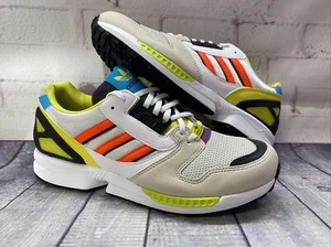 Adidas Originals ZX 8000 Bliss Cloud White Shoes H01399 Men’s Size 10 NEW - Picture 1 of 12