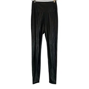 Leggings Aritzia Wilfred Free para mujer Daria de cuero sintético cintura alta talla mediana - Imagen 1 de 9