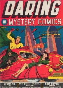 Daring Mystery Comics #1 Photocopy Comic Book - Picture 1 of 1
