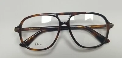 Authentic Christian Dior  Dioressence 16 Eyeglasses C. Dark Havana 55mm - Image 1 of 4