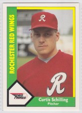 1990 CMC Rochester Red Wings #5 Curt Schilling Philadelphia Phillies