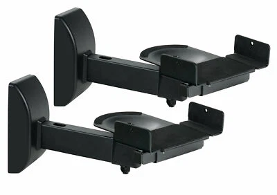PRONOMIC 2 uds cajas soporte de altavoz soporte de pared soportes de pared soporte giratorio