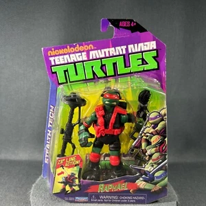 Teenage Mutant Ninja Turtles Stealth Tech Raphael 2013 Playmates Nickelodeon - Picture 1 of 23