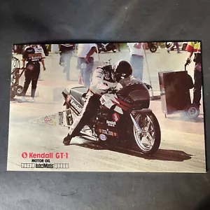 1994 Pizza John Mafaro Hero Card NHRA Kendall 1 Pro Stock Motorcycle Drag Racing - Picture 1 of 10