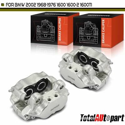 Pinza de freno delantera derecha y derecha 2 piezas BMW U/K 1600ti 1800 1802 2000ti 2002 Foto 1 de 4