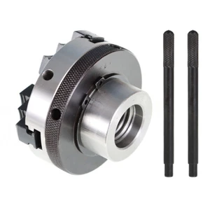 3 Zoll 3-Backen Mini Holz Drehbankfutter selbstzentrierend Drehbankfutter mit 1 × 8tpi Gewinde - Bild 1 von 12