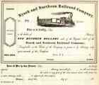 New Listing18_ Nyack & Northern Rr Stock Certificate