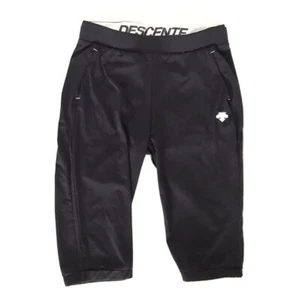 Descente Junior Ski Tights Slim Girls Size 14 / 150 Black Pull On Stretch Unisex - Picture 1 of 13