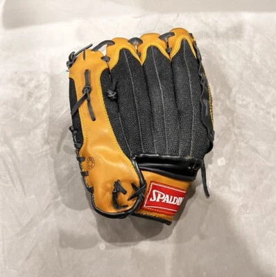 Spalding Leather Baseball Glove 12" Shock LIKE NEW - Image 1 of 3