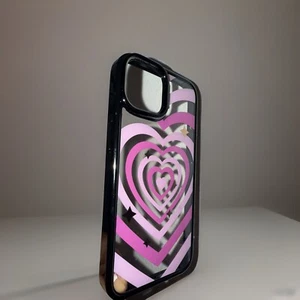 Iphone 14 Case Hearts Pink Soft Slim Shockproof Bumper Cover NEW - Picture 1 of 3