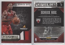 2013-14 Panini Pinnacle Performers Jerseys Prime /25 Derrick Rose #43