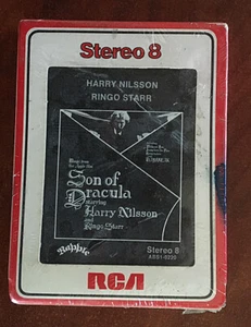 BEATLES..RINGO STARR AND HARRY NILSSON EIGHT TRACK..SON OF DRACULA..SEALED - Picture 1 of 3
