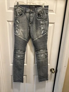 Reason Marke Mulberry Moto Jeans Herren Größe 30X30 - Bild 1 von 12