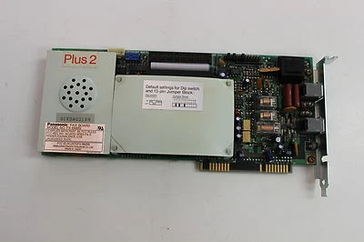 PANASONIC FX-BM89 ISA PLUS 2 FAX BOARD DFUP0102 ZAE WITH WARRANTY - Image 1 of 3