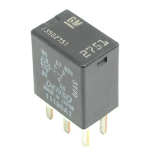 Chevy GMC Cadillac Buick Pontiac Saturn Denso 5 Pin Electrical Relay 13502751 - Foto 1 di 1