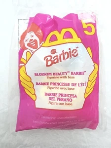 1996 McDonald's Happy Meal Toy BLOSSOM BEAUTY BARBIE #5 - Sealed in Package ! - Picture 1 of 3