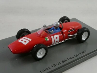 Spark Lotus 18-21 #18 Nino Vaccarella Pau GP 1962 1/43 S7452 - Bild 1 von 3