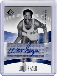 2004-05 SP Game Used Walt Frazier SIGnificance Auto Card /100 New York Knicks - Picture 1 of 2
