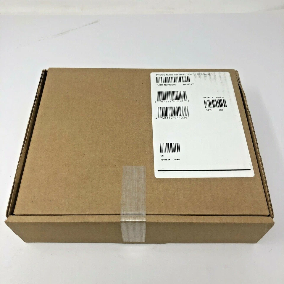 NEW HP Nvidia B4J92AT GeForce GT630 DP FH PClex 16 SEALED - Image 1 of 4