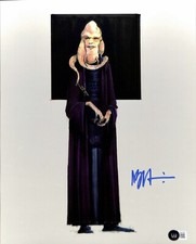 Nilo Rodis-Jamero Bib Fortuna ROTJ Concept Art Signed 11x14 Photo BECKETT