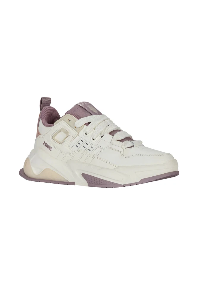 K-Swiss Techna Trainer Donna Sneaker Scarpe Sportive 94077-114-M Bianco/ Viola - Immagine 1 di 4