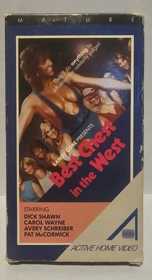 VHS Best Chest in the West 1984 1990 Michelle Bauer Leslee Bremmer PLEASE READ - Image 1 of 4