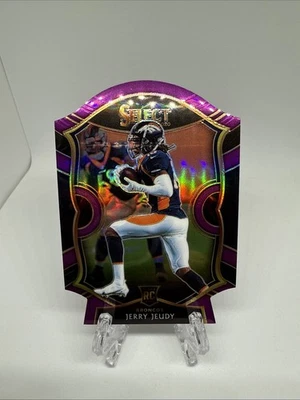 Jerry Jeudy 2020 Select Purple Die Cut Concourse Prizm Rookie - Image 1 of 3