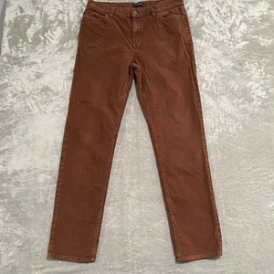 Banana Republic Pants Mens 34x34 Brown Traveler Slim Fit Casual Preppy Stretch - Picture 1 of 10