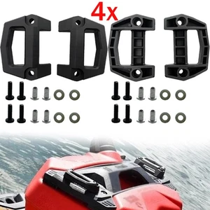 4Pcs Fit for Ski-Doo LINQ CARGO 860201806 Luggage Rack Base W/Hardware Kit & - Picture 1 of 8