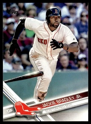 2017 Topps #245 Jackie Bradley Jr. Boston Red Sox Baseball - Image 1 of 2