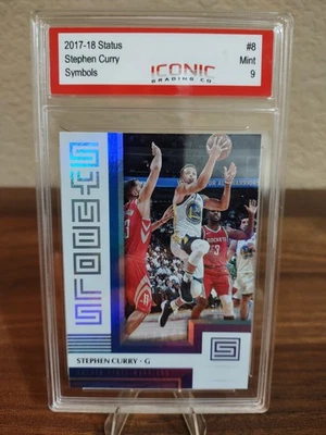 2017-18 Panini Status - Stephen Curry #8 - Image 1 of 2