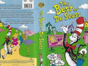 Best Dr Seuss + Horton Hatches Egg + Butter Battle VHS Video Rare Out of Print - Bild 1 von 1