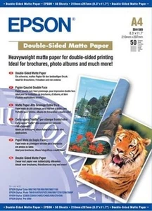 Epson A4 Double Sided Matte Photo Paper (50 Pack) C13S041569 - Bild 1 von 3