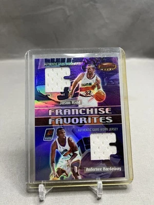 2000-01 Bowman's Best Franchise Favorites  Jerseys Jason Kidd/Anfernee Hardaway - Image 1 of 2