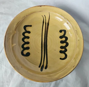 Stunning Winchcombe slipware dish, circa 1930-50 CARDEW FINCH - Picture 1 of 17