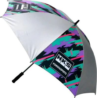 HKS Official Merchandise Circuit Umbrella Oil Color/Silver (51007-AK397) - Image 1 of 4