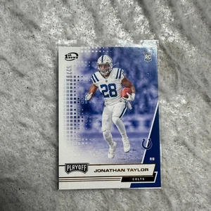 2020 Playoff 1st Down /99 Rookie Card Jonathan Taylor #218 Indianapolis Colts RC - Bild 1 von 8