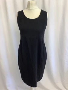 JoJo Maman Bebe - Black Shift Maternity Dress UK8 BNWT RRP£39 - Picture 1 of 5