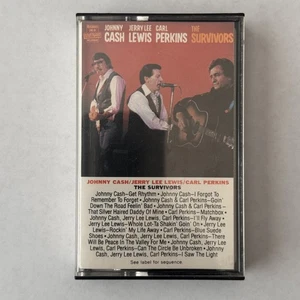 Johnny Cash, Jerry Lee Lewis, Carl Perkins - The Survivors Cass, Album Columbia - Picture 1 of 5