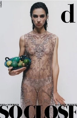 LOLI BAHIA D La Repubblica Magazine Italia March 2025 Iselin Steiro A3 New - Image 1 of 4
