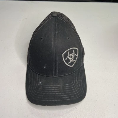 ARIAT男式黑色棒球帽带Flexfit 110 Tech  — 第 1/4 张图片