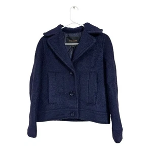 Coach Wollmischung Peacoat dunkelblau Damen Gr. XS gefüttert  - Bild 1 von 8