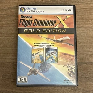 Microsoft Flight Simulator X: Gold Edition (PC: Windows, 2008) DVD - Bild 1 von 7