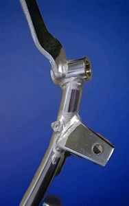 Brake Pedal Steel Chrome For Royal Enfield Classic 350 500 EFI 591074 - Picture 1 of 4