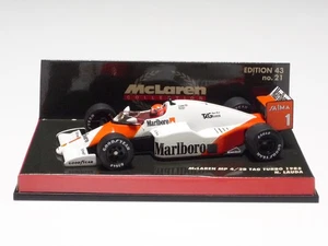 MINICHAMPS 1:43 McLAREN MP4/2B TAG 1985 N. LAUDA MC#21 "Marlboro" - Picture 1 of 5