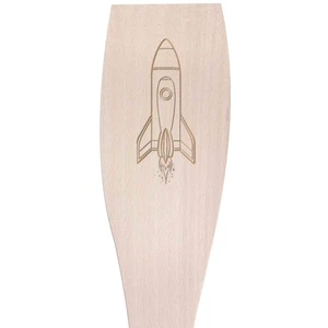 Großer Kochspachtel "Space Rocket" aus Holz (SA00022625) - Bild 1 von 2