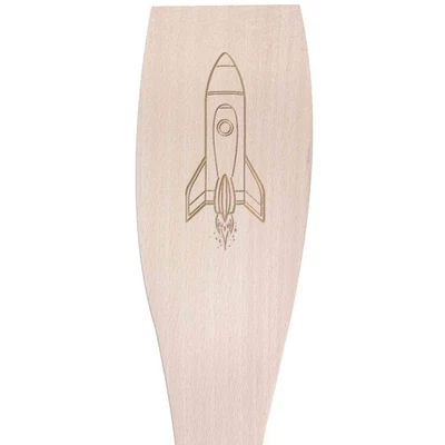 Großer Kochspachtel "Space Rocket" aus Holz (SA00022625) - Bild 1 von 2