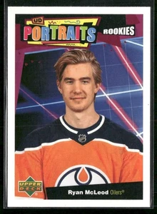 2020-21 Upper Deck - Ud Portraits Rookies Ryan McLeod #P-70 (RC) - Picture 1 of 2