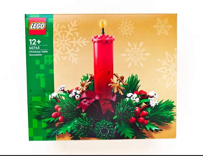 Lego 40743 Christmas Table Decoration Candle - NIB 1-2 DAY SHIPPING - Image 1 of 1